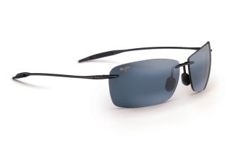 Óculos de sol Maui Jim 423 LIGHTHOUSE Preto Retangular