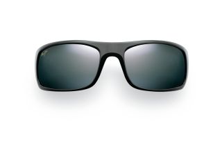 Óculos de sol Maui Jim 202 PEAHI Preto Retangular
