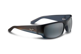 Óculos de sol Maui Jim 266 WORLD CUP Preto Retangular