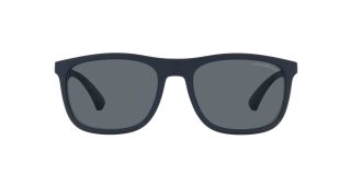 Óculos de sol Emporio Armani 0EA4158 Azul Quadrada - 2