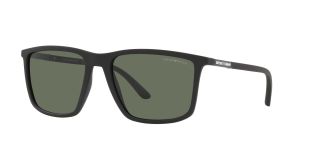 Óculos de sol Emporio Armani 0EA4161 Preto Retangular - 1