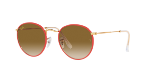 Óculos de sol Ray Ban 0RB3447JM ROUND FULL COLOR Vermelho Redonda - 1