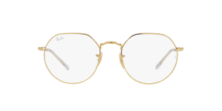 Óculos de sol Ray Ban 0RB3565 JACK Dourados Redonda - 1