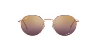 Óculos de sol Ray Ban 0RB3565 JACK Rosa/Vermelho-Púrpura Redonda - 1
