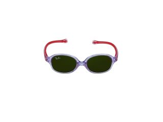Óculos de sol Ray Ban Junior 0RJ9187S Lilás Ovalada - 2