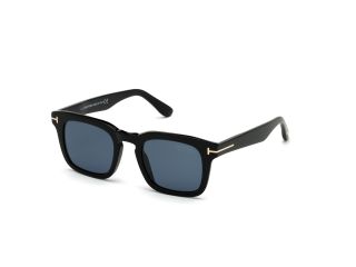 Óculos de sol Tom Ford FT0751 DAX Preto Quadrada - 1