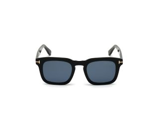 Óculos de sol Tom Ford FT0751 DAX Preto Quadrada - 2