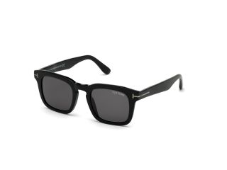 Óculos de sol Tom Ford FT0751-N DAX Preto Quadrada - 1