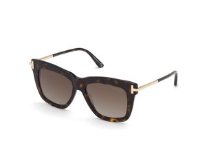 Óculos de sol Tom Ford FT0822 DASHA Castanho Quadrada - 1