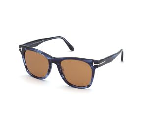 Óculos de sol Tom Ford FT0833 BROOKLYN Azul Quadrada - 1
