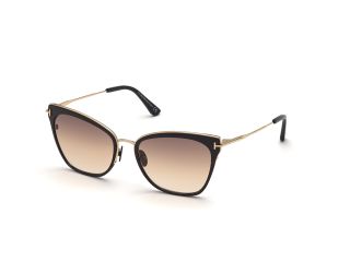 Óculos de sol Tom Ford FT0843 FARYN Preto Borboleta - 1
