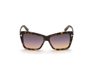 Óculos de sol Tom Ford FT0849 LEAH Castanho Borboleta - 2