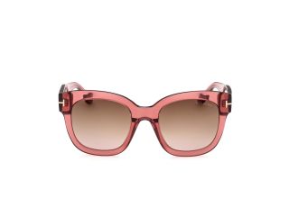 Óculos de sol Tom Ford FT0613 Rosa/Vermelho-Púrpura Quadrada - 2