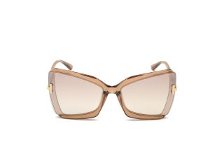Óculos de sol Tom Ford FT0766 Beige Quadrada - 2