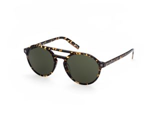 Óculos de sol Ermenegildo Zegna EZ0180 Castanho Aviador - 1