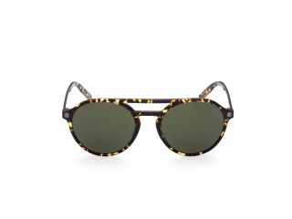 Óculos de sol Ermenegildo Zegna EZ0180 Castanho Aviador - 2