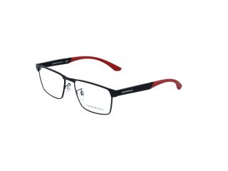 Óculos Emporio Armani 0EA1124 Preto Retangular - 1