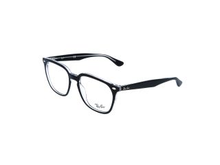 Óculos Ray Ban 0RX4362VF Preto Quadrada - 1