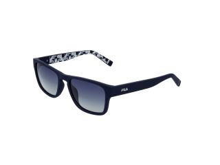Óculos de sol Fila SFI099V Azul Retangular - 1