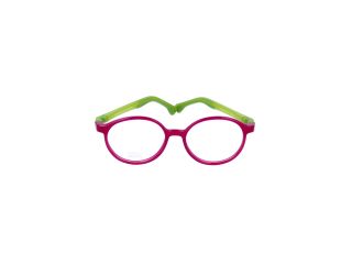 Óculos Nano Silicona NAO3180346 Rosa/Vermelho-Púrpura Redonda - 2