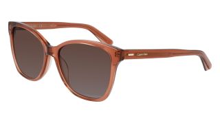 Óculos de sol Calvin Klein CK21529S Rosa/Vermelho-Púrpura Retangular - 1