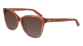 Óculos de sol Calvin Klein CK21529S Rosa/Vermelho-Púrpura Retangular - 2
