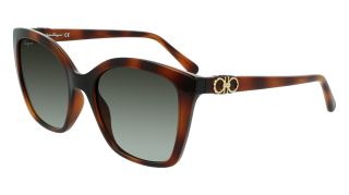 Óculos de sol SALVATORE FERRAGAMO SF1026S Verde Retangular - 1