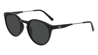 Óculos de sol Calvin Klein Jeans CKJ20705S Preto Redonda - 2