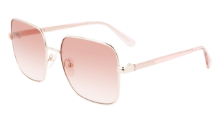 Óculos de sol Calvin Klein Jeans CKJ21220S Dourados Quadrada - 1