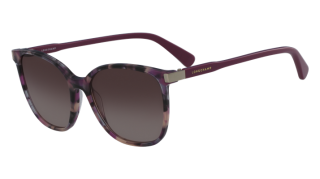 Óculos de sol Longchamp LO612S Lilás Retangular - 2