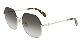 Óculos de sol Longchamp LO140SL Dourados Retangular - 1