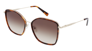 Óculos de sol Longchamp LO685S Dourados Retangular - 2