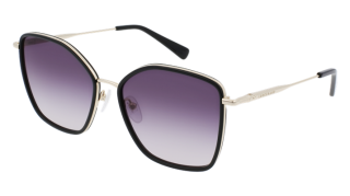 Óculos de sol Longchamp LO685S Dourados Retangular - 2