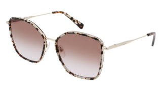 Óculos de sol Longchamp LO685S Dourados Retangular - 2