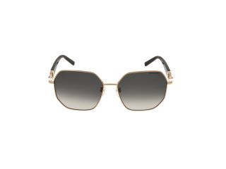 Óculos de sol Trussardi STR583 Dourados Quadrada - 2
