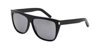 Óculos de sol Yves Saint Laurent SL 1 Preto Retangular