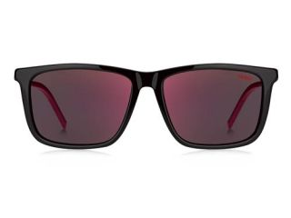 Óculos de sol Boss Orange HG1139/S Preto Retangular - 2