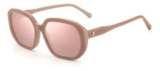 Óculos de sol Jimmy Choo KARLY/F/S Beige Retangular - 1