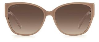 Óculos de sol Jimmy Choo SHAY/S Beige Retangular - 2