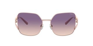 Óculos de sol Vogue 0VO4189S Dourados Retangular - 2