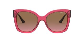 Óculos de sol Vogue 0VO5338S Rosa/Vermelho-Púrpura Quadrada - 2