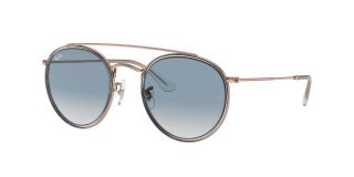 Óculos de sol Ray Ban 0RB3647N Dourados Redonda - 1