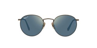 Óculos de sol Ray Ban 0RB8247 Dourados Redonda - 2