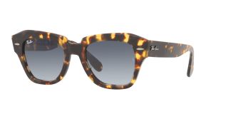 Óculos de sol Ray Ban 0RB2186 Castanho Quadrada - 1