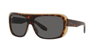 Óculos de sol Ray Ban 0RB2196 Castanho Retangular - 1