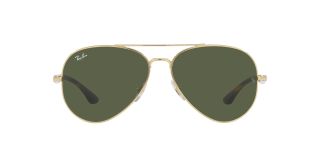 Óculos de sol Ray Ban 0RB3675 Dourados Aviador - 2
