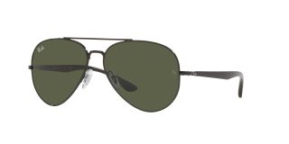 Óculos de sol Ray Ban 0RB3675 Preto Aviador - 1