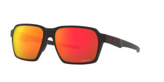 Óculos de sol Oakley 0OO4143 Prateados Retangular - 1