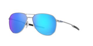 Óculos de sol Oakley 0OO4147 Prateados Aviador - 1
