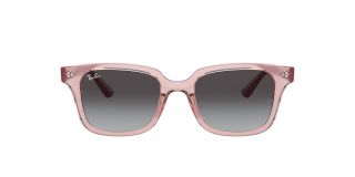 Óculos de sol Ray Ban Junior 0RJ9071S Rosa/Vermelho-Púrpura Quadrada - 2